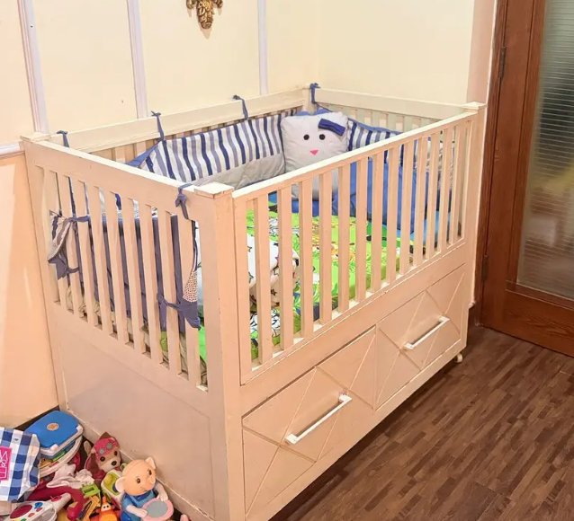 Wooden Baby Bed